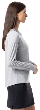 SOLTEK ICE STRIPE HOODIE. DOVE GRAY. 900451MM - SanSoleil