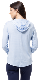 SOLTEK ICE STRIPE HOODIE. MALIBU BLUE. 900451MM - SanSoleil