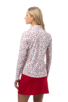 SOLCOOL 1/4 ZIP MOCK. OH CANADA. 900463 - SanSoleil