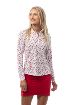 SOLCOOL 1/4 ZIP MOCK. OH CANADA. 900463 - SanSoleil