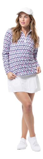 SOLCOOL PRINT MOCK. RACQUETEER PINK-900463 - SanSoleil