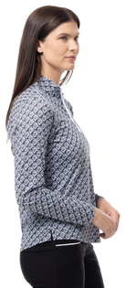 SOLCOOL PRINT MOCK. SHELLTEE. BLACK.  900463 - SanSoleil