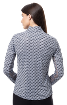 SOLCOOL PRINT MOCK. SHELLTEE. BLACK.  900463 - SanSoleil