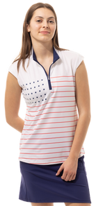 SOLCOOL SLEEVELESS MOCK. OLD GLORY - 900471