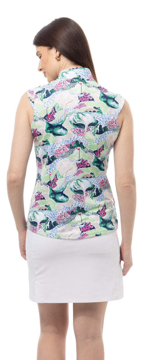 SOLCOOL SLEEVELESS MOCK. AZALEA AUGUSTA. 900471