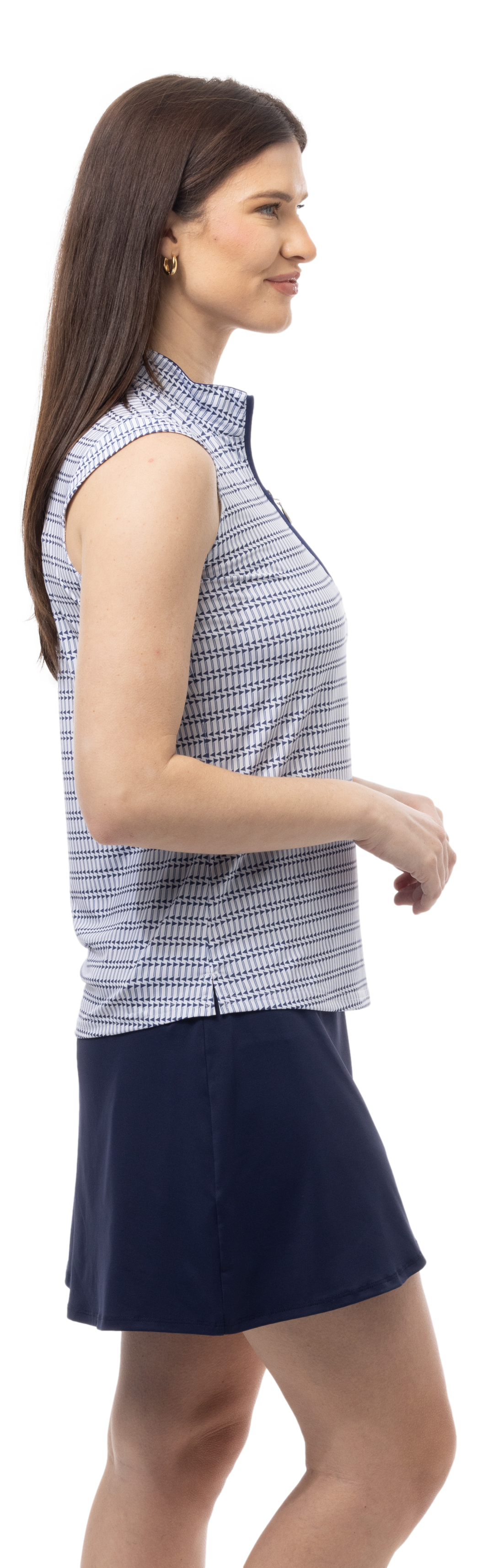 SOLCOOL SLEEVELESS MOCK . MASTERMIND NAVY. 900471 - SanSoleil