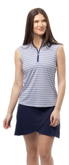 SOLCOOL SLEEVELESS MOCK . MASTERMIND NAVY. 900471 - SanSoleil