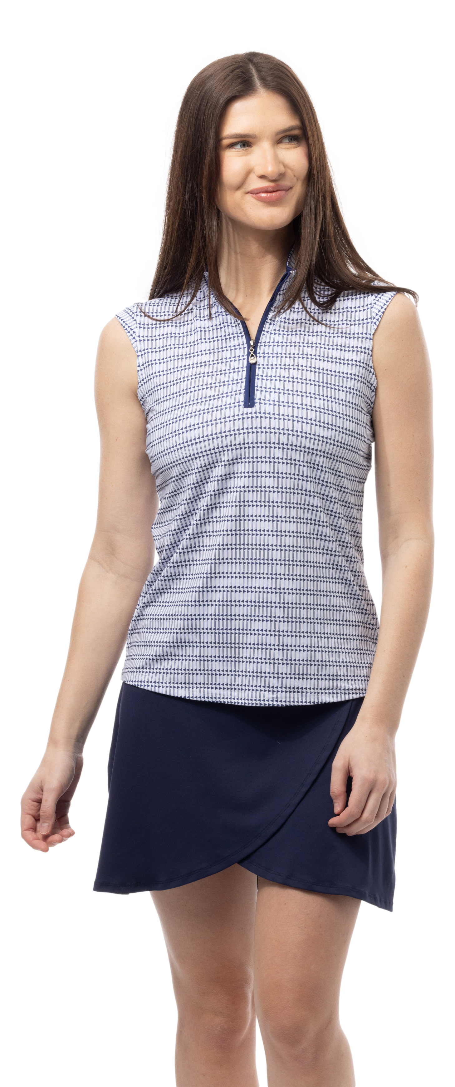 SOLCOOL SLEEVELESS MOCK . MASTERMIND NAVY. 900471 - SanSoleil