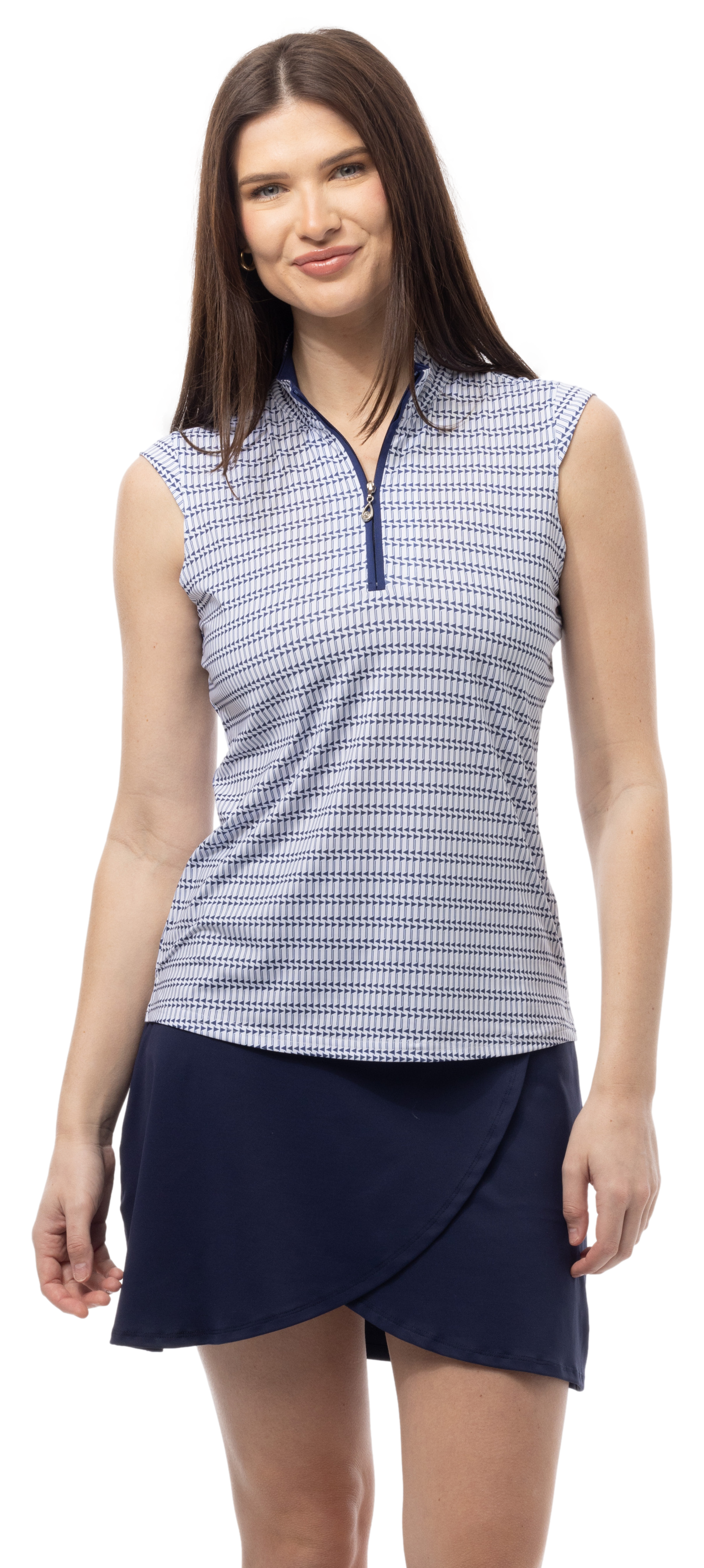 SOLCOOL SLEEVELESS MOCK . MASTERMIND NAVY. 900471 - SanSoleil