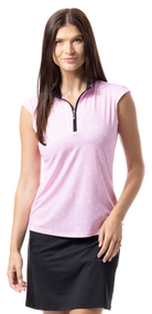 SOLCOOL SLEEVELESS MOCK. A PUTT ABOVE. PINK.  900471 - SanSoleil
