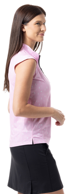 SOLCOOL SLEEVELESS MOCK. A PUTT ABOVE. PINK.  900471 - SanSoleil