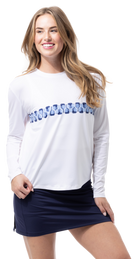 SUNGLOW RELAXED  DROP-TAIL TEE. PADDYWACK. 900479 - SanSoleil