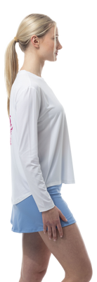 SUNGLOW RELAXED  DROP-TAIL TEE. TENNISON.  ARTIC BERRY. 900479 - SanSoleil
