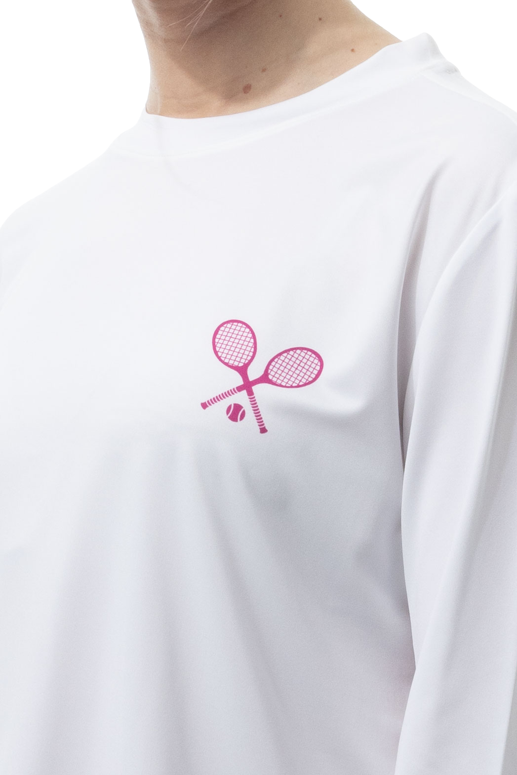 SUNGLOW RELAXED  DROP-TAIL TEE. TENNISON.  ARTIC BERRY. 900479 - SanSoleil