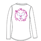 SUNGLOW RELAXED  DROP-TAIL TEE. TENNISON.  ARTIC BERRY. 900479 - SanSoleil