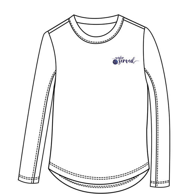 SUNGLOW RELAXED  DROP-TAIL TEE. UNDERSERVED AGAIN. 900479 - SanSoleil