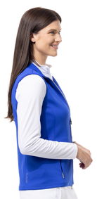 SOLLAYER ZIP VEST. COBALT. 900512 - SanSoleil