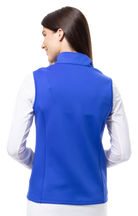 SOLLAYER ZIP VEST. COBALT. 900512 - SanSoleil