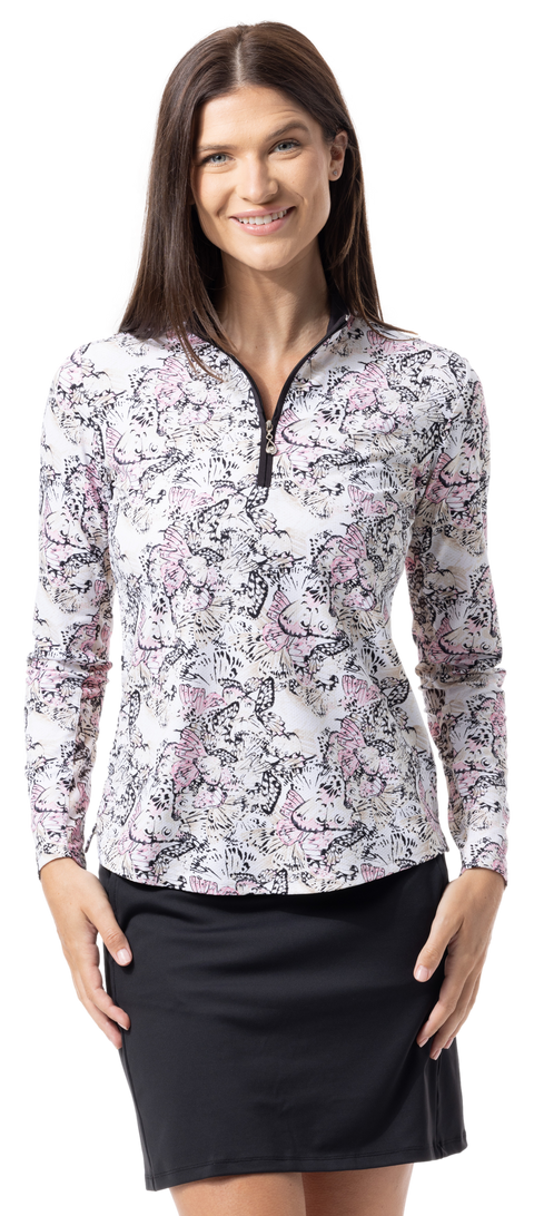 SOLTEK LUX LONG-SLEEVE PRINT MOCK. FLYTE - 900621