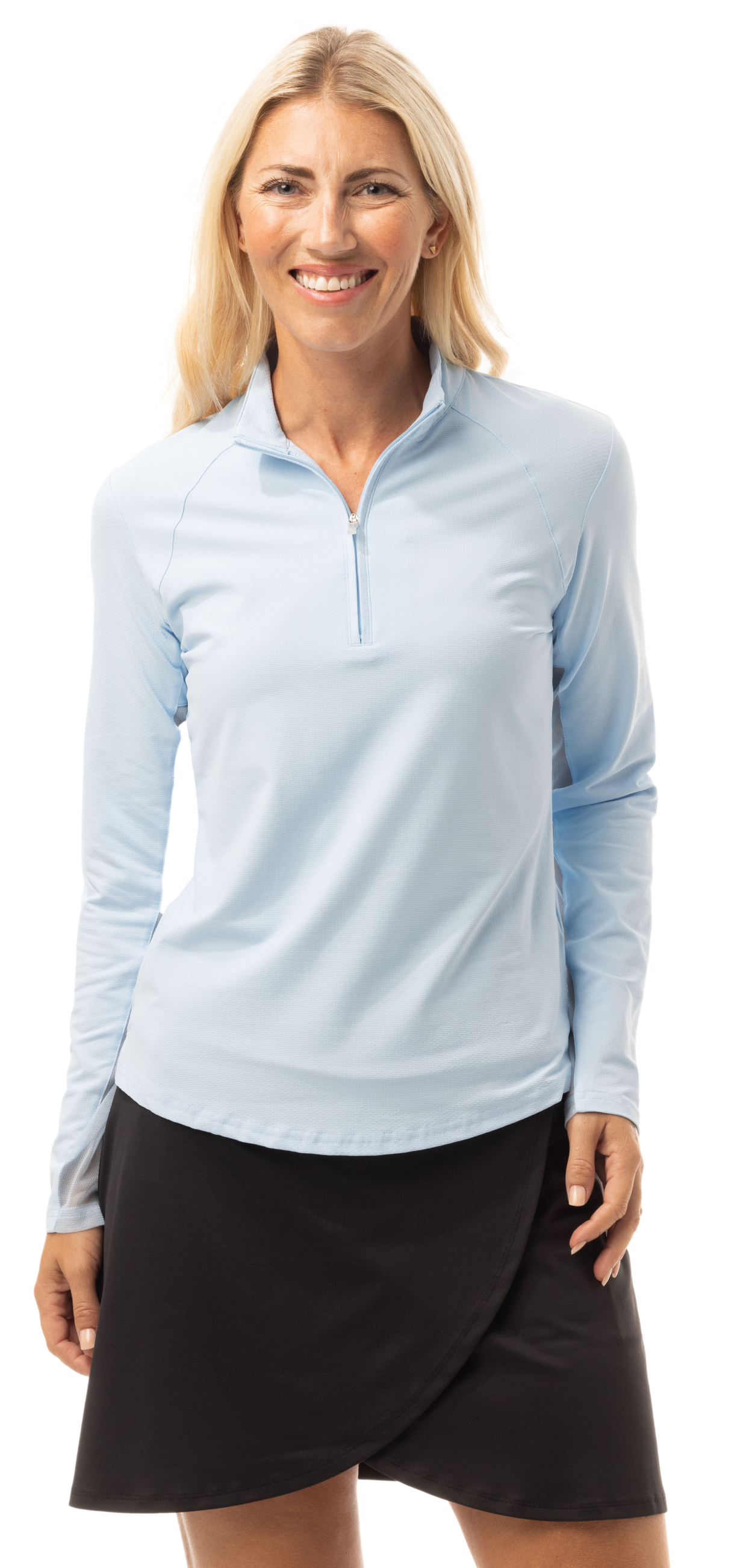 SanSoleil's newest, most advanced cooling fabric, SolMelange, is