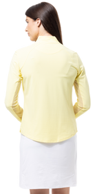 SOLTEK LUX LONG-SLEEVE SOLID MOCK. LEMON. 900622 - SanSoleil