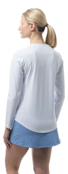 SOLAIR COOL ULTRA-MESH ACTIVE TOP. WHITE COASTAL. DOT 900624D - SanSoleil