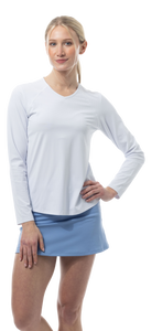 SOLAIR COOL ULTRA-MESH ACTIVE TOP. WHITE COASTAL. DOT 900624D - SanSoleil