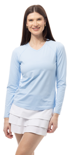 SOLAIR COOL ULTRA-MESH ACTIVE TOP. COASTAL. 900624S - SanSoleil