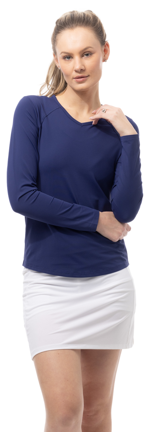 SOLAIR COOL ULTRA-MESH ACTIVE TOP. NAVY. 900624S