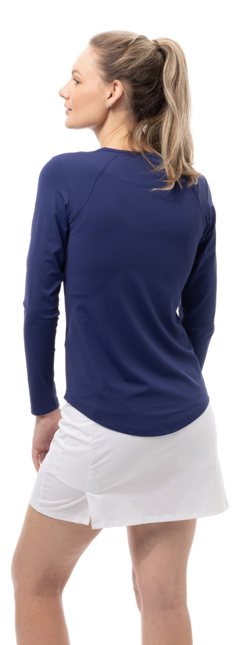 SOLAIR COOL ULTRA-MESH ACTIVE TOP. NAVY. 900624S