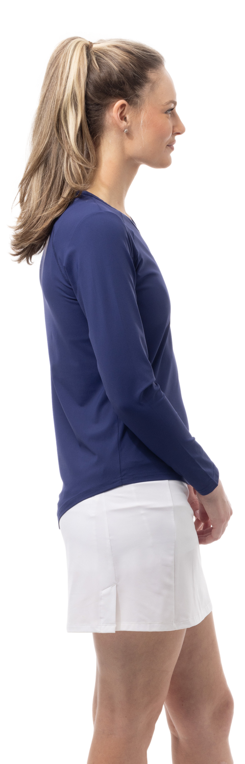 SOLAIR COOL ULTRA-MESH ACTIVE TOP. NAVY. 900624S