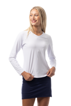 SANSOLEIL COOL ULTRA-MESH ACTIVE TOP. WHITE. 900624S - SanSoleil