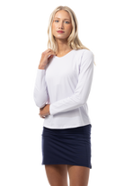 SANSOLEIL COOL ULTRA-MESH ACTIVE TOP. WHITE. 900624S - SanSoleil