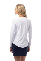 SANSOLEIL COOL ULTRA-MESH ACTIVE TOP. WHITE. 900624S - SanSoleil
