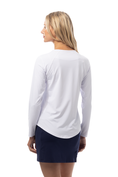 SANSOLEIL COOL ULTRA-MESH ACTIVE TOP. WHITE. 900624S