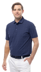MEN'S SOLAIR COOL POLO. BETSY NAVY. 900840A - SanSoleil