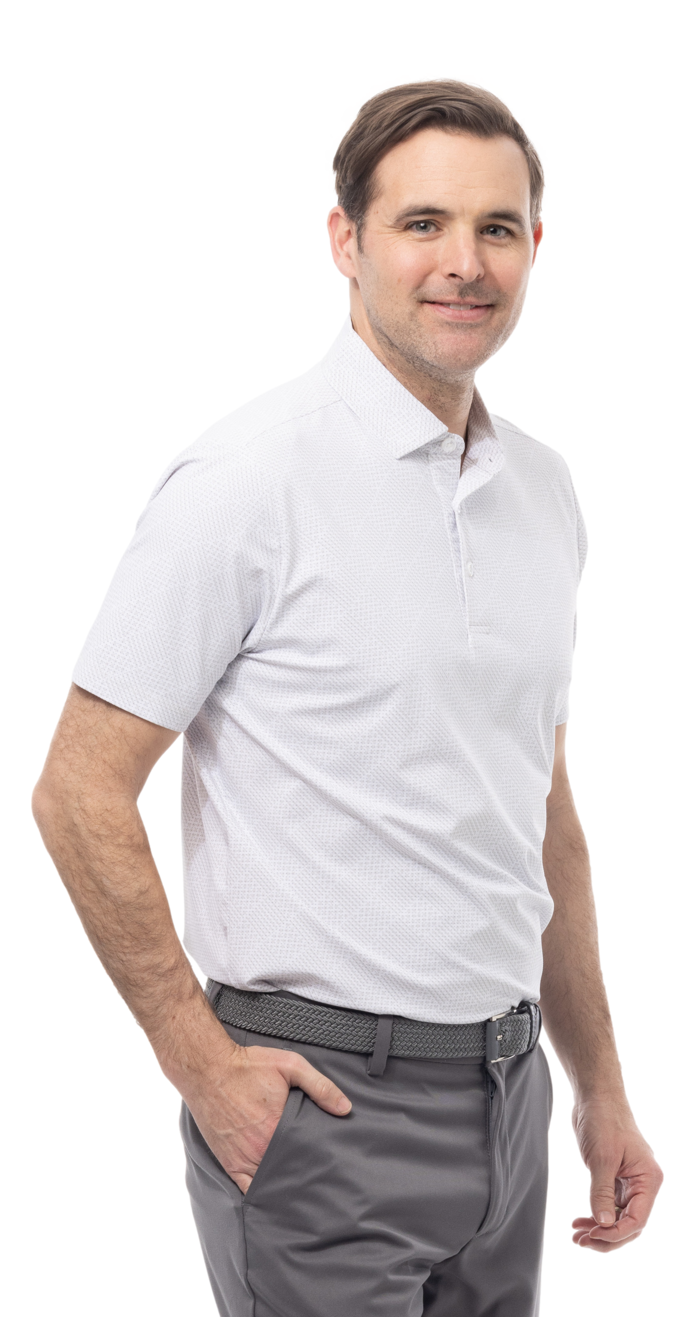 MEN'S SOLAIR COOL POLO. BETSY. WHITE. 900840A - SanSoleil