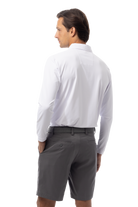 MEN'S SOLAIR LONG SLEEVE POLO. WHITE. 900841A - SanSoleil