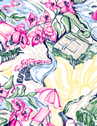 SANSOLEIL 17" GOLF SKORT. GIRLS TRIP. MULTI. 900225 - SanSoleil