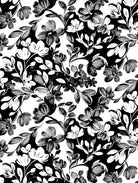 SANSOLEIL 1/4 ZIP MOCK WITH PIPING. JARDIN. BLACK-BALLET PINK. 900445P - SanSoleil