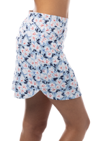 SANSOLEIL 17" GOLF SKORT. PUTTERCUP. BLUE. 900225 - SanSoleil