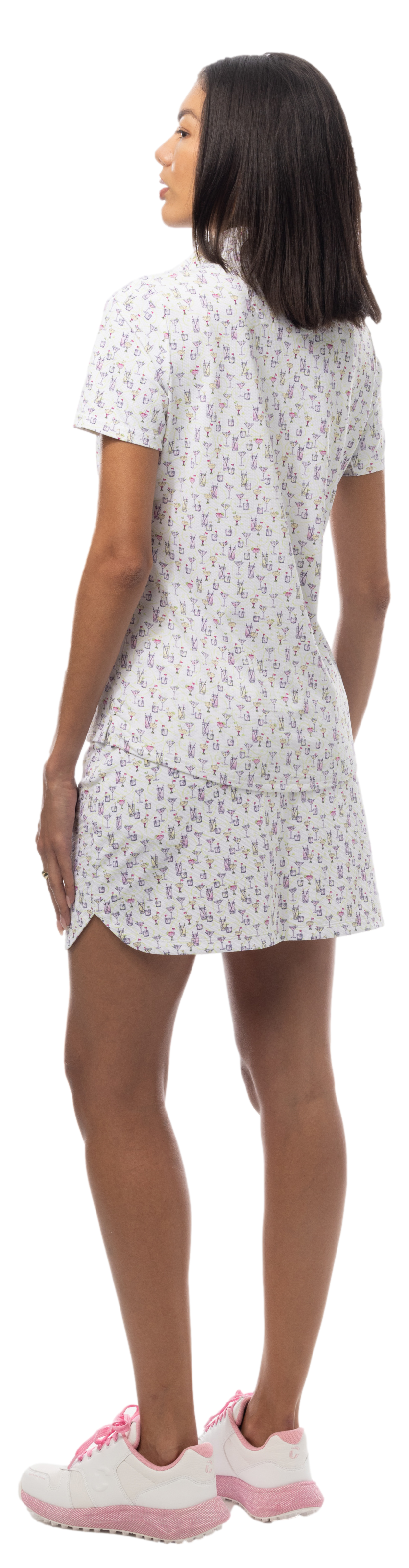 SANSOLEIL 17" GOLF SKORT. CADDY COOLER. MULTI. 900225 - SanSoleil