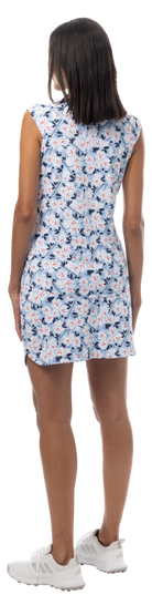SANSOLEIL 17" GOLF SKORT. PUTTERCUP. BLUE. 900225 - SanSoleil
