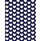 SanSoleil Solair Cool I Heart Golf navy long sleeve polo with five-button placket and printed pattern.