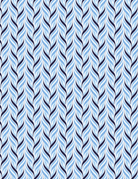 SANSOLEIL 1/4 ZIP PRINT  MOCK. WAVERLY. NAVY.  900621 - SanSoleil