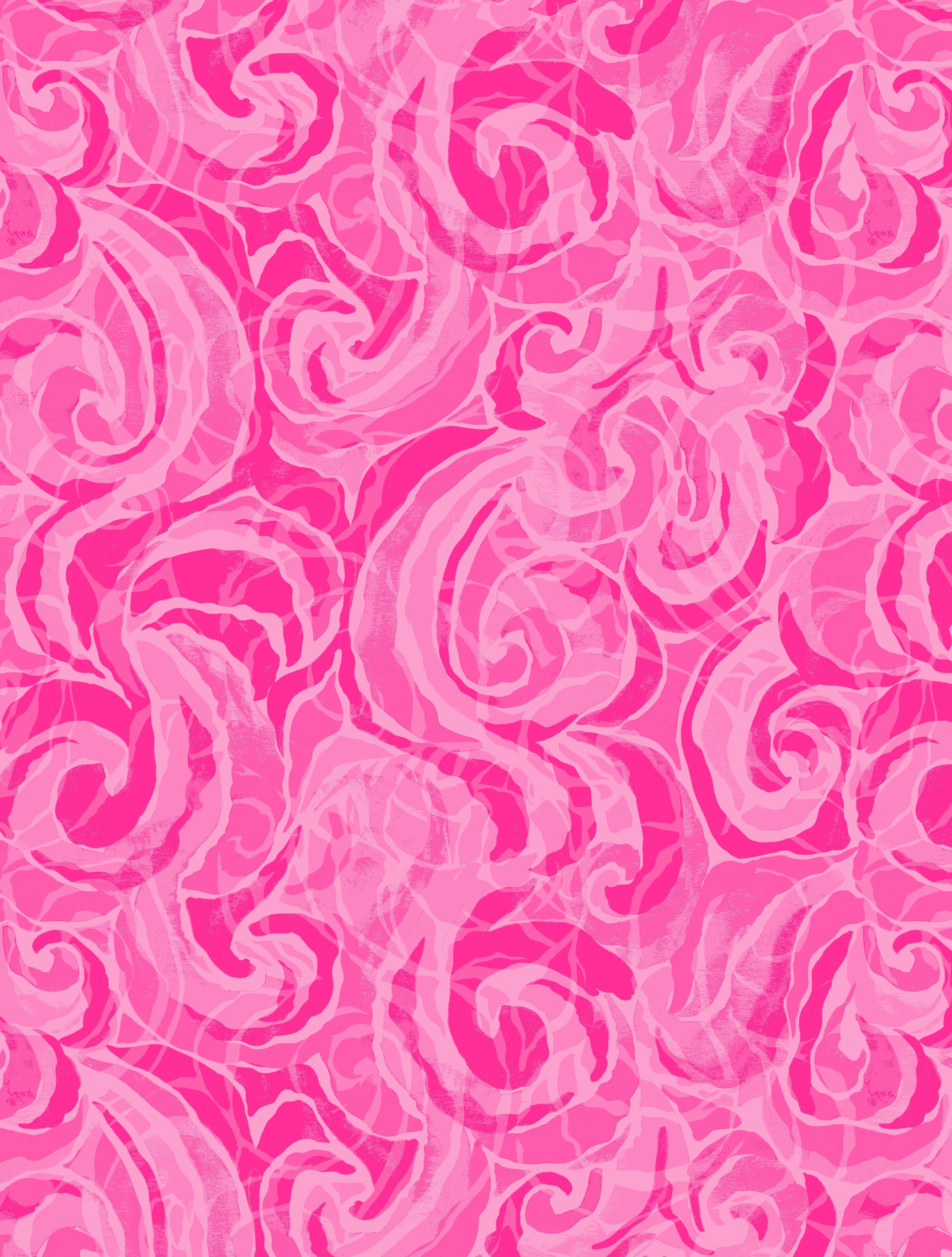 SANSOLEIL FOIL PRINT 1/4 ZIP MOCK. WHIRLWIND. PINK. 900320 - SanSoleil