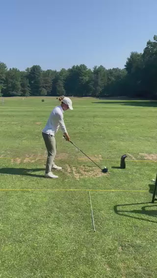 LPGA Golfer Jessica Welch Hitting Driver