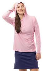 SOLTEK ICE HOODIE. MELANGE ROSE QUARTZ - 900451